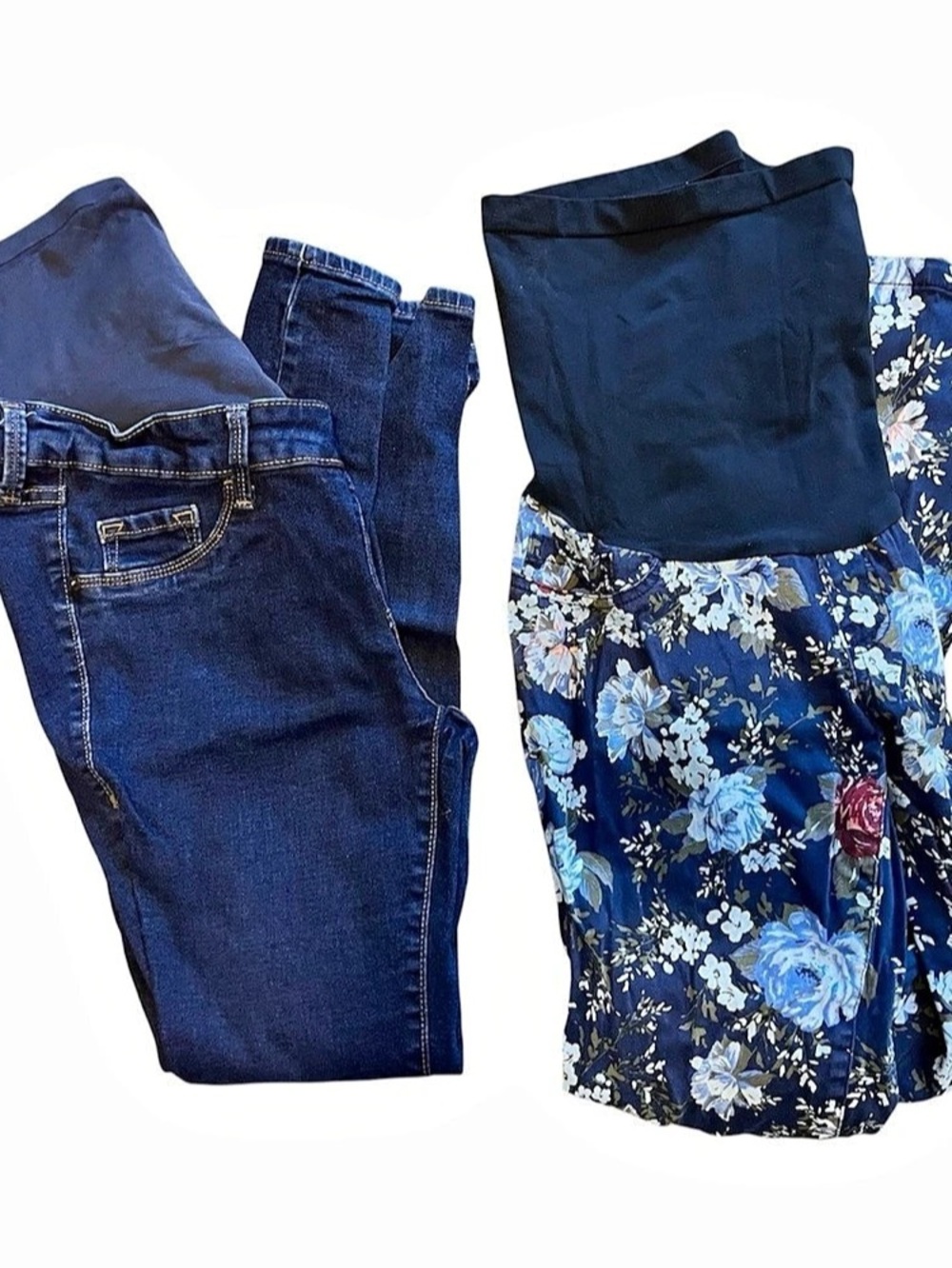 Old Navy & Motherhood Maternity Skinny Jeans Bundle